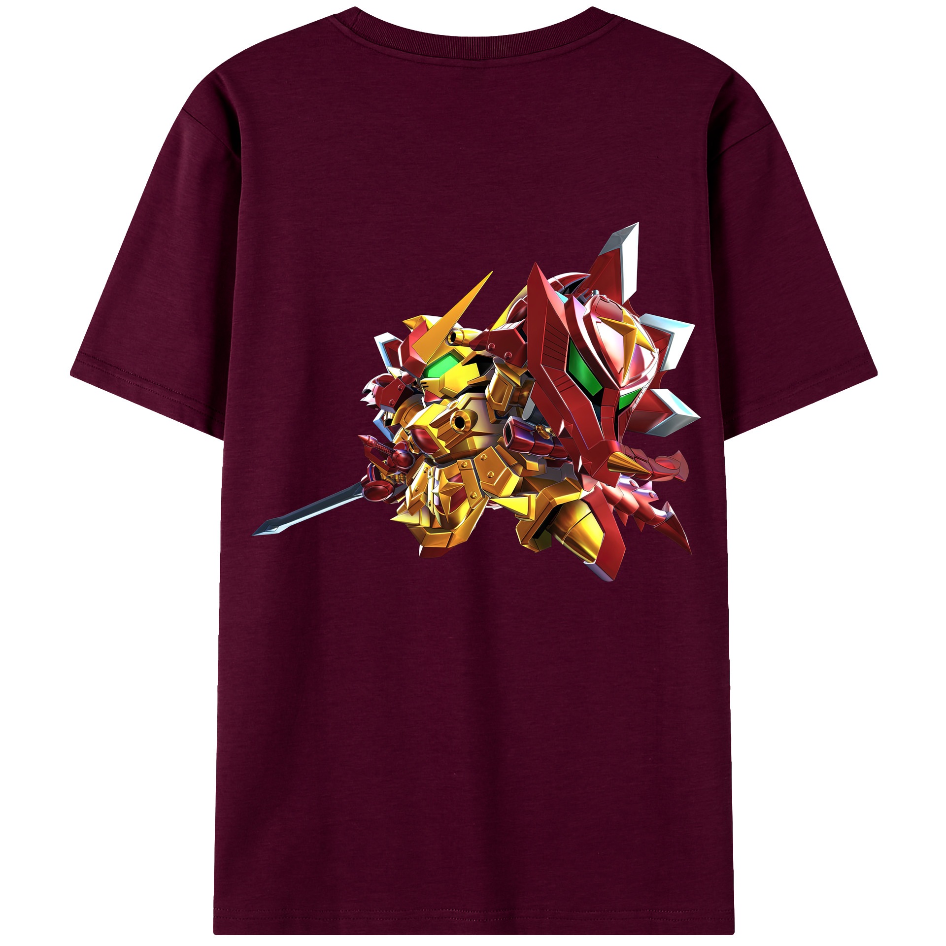 （画像用） 機動戦士ガンダム Mobile Suit Gundam レディース半袖Tシャツ(バックプリント)
